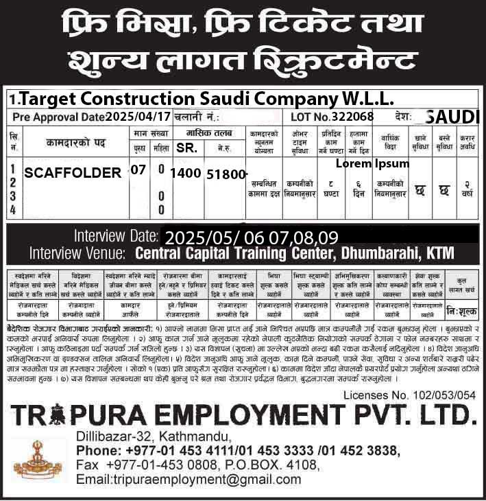 TARGET SAUDI 